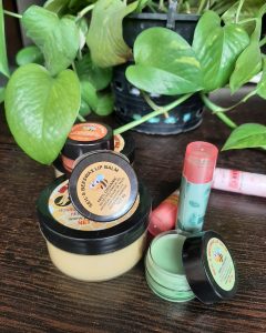 Cocoa butter beeswax foot cream